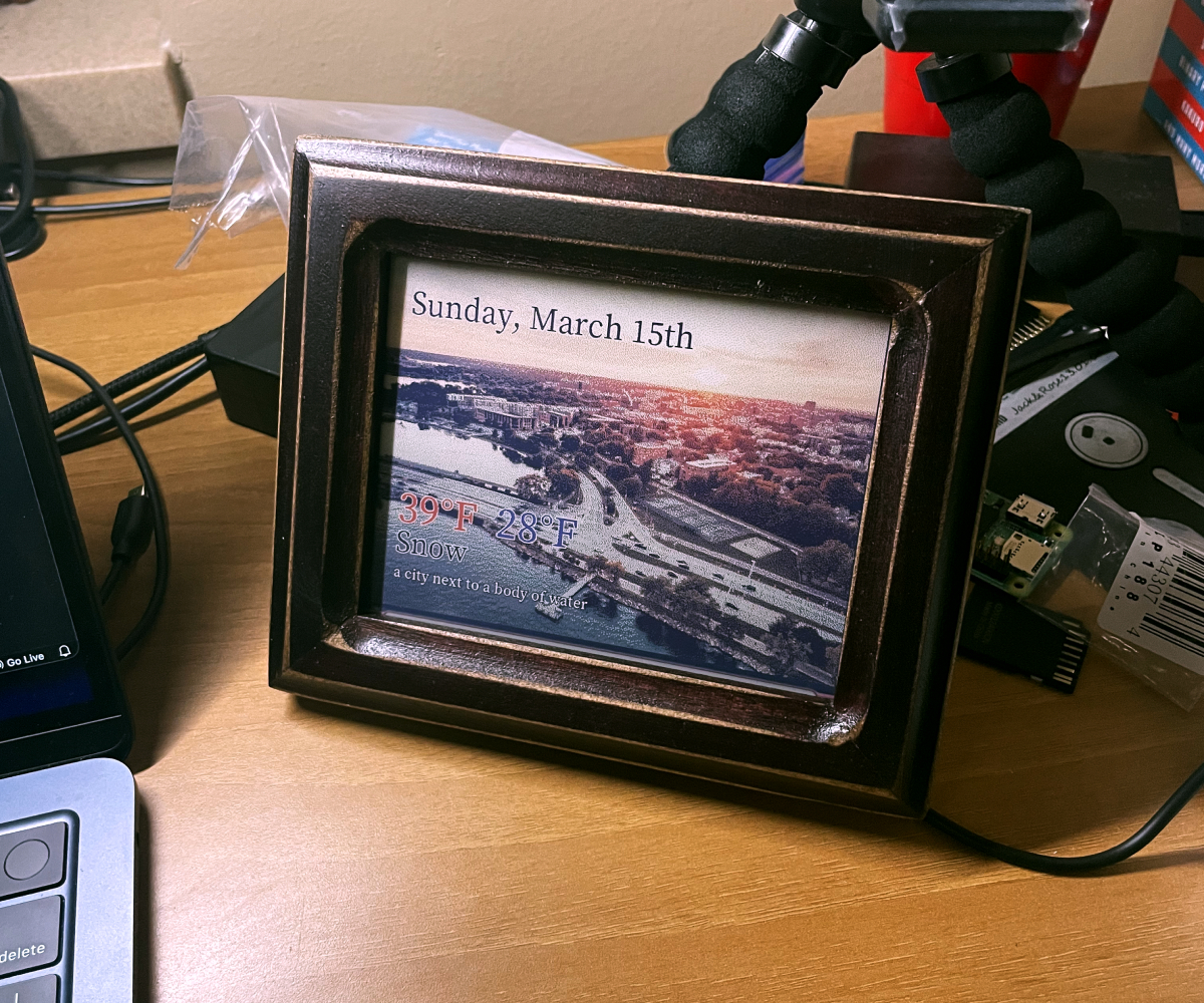 E-Ink Weather Display